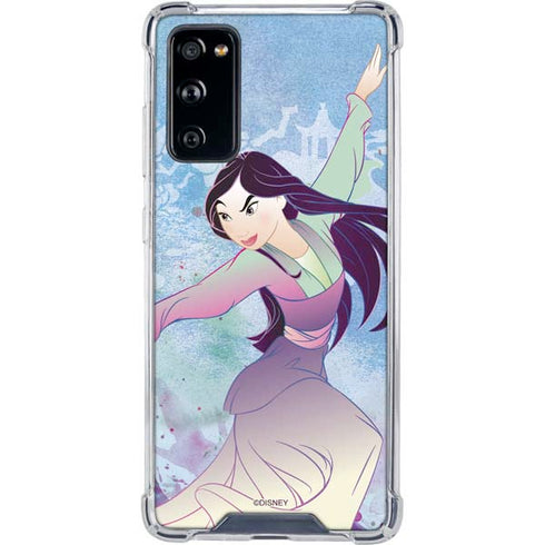 Disney Mulan In Training Galaxy S20 FE Clear Case